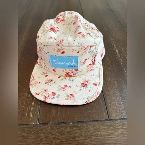 NWOT Diamond Supply & Co floral hat main image 9